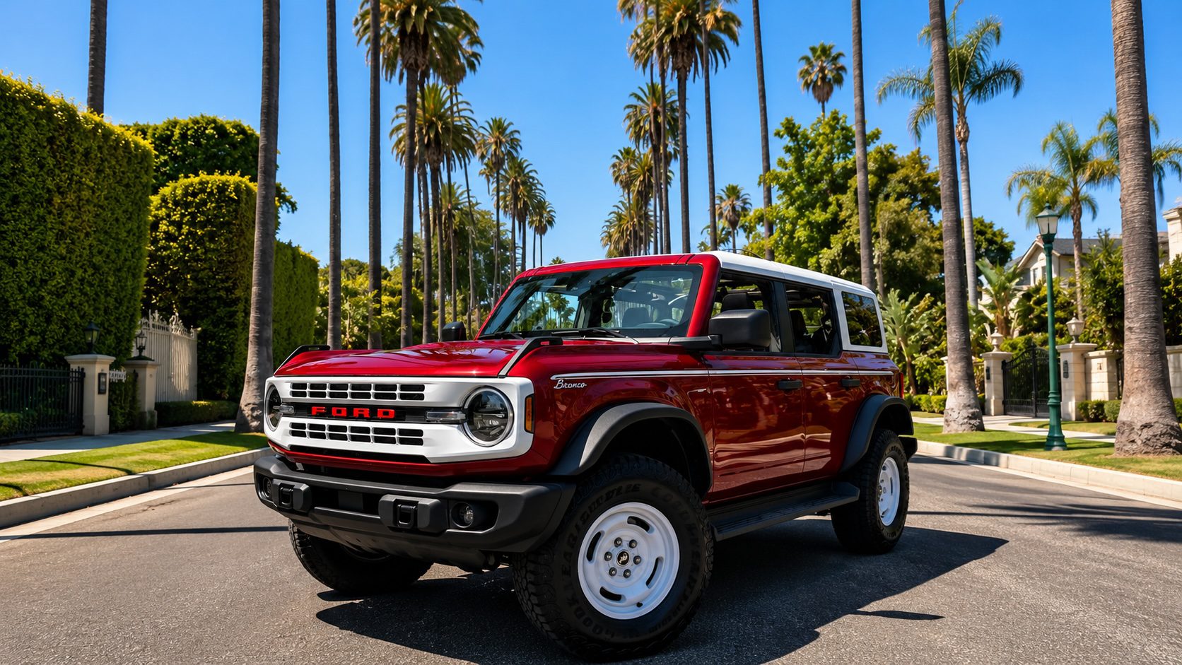 Ford Bronco Rental Los Angeles 00008
