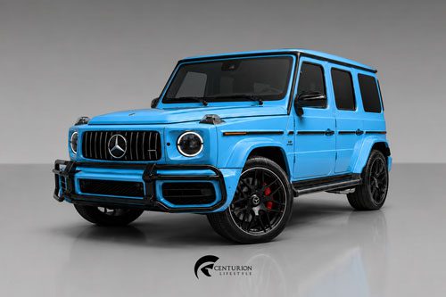 Mercedes-AMG-G-Class-G63-China-Blue-Rental-Los-Angeles